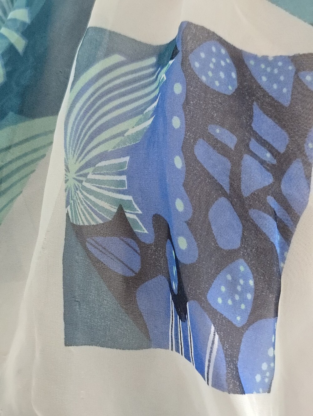 Silk Marc Jacobs Mini Dress Summer Cocktail Beach Blue Teal Size S - Picture 7 of 9